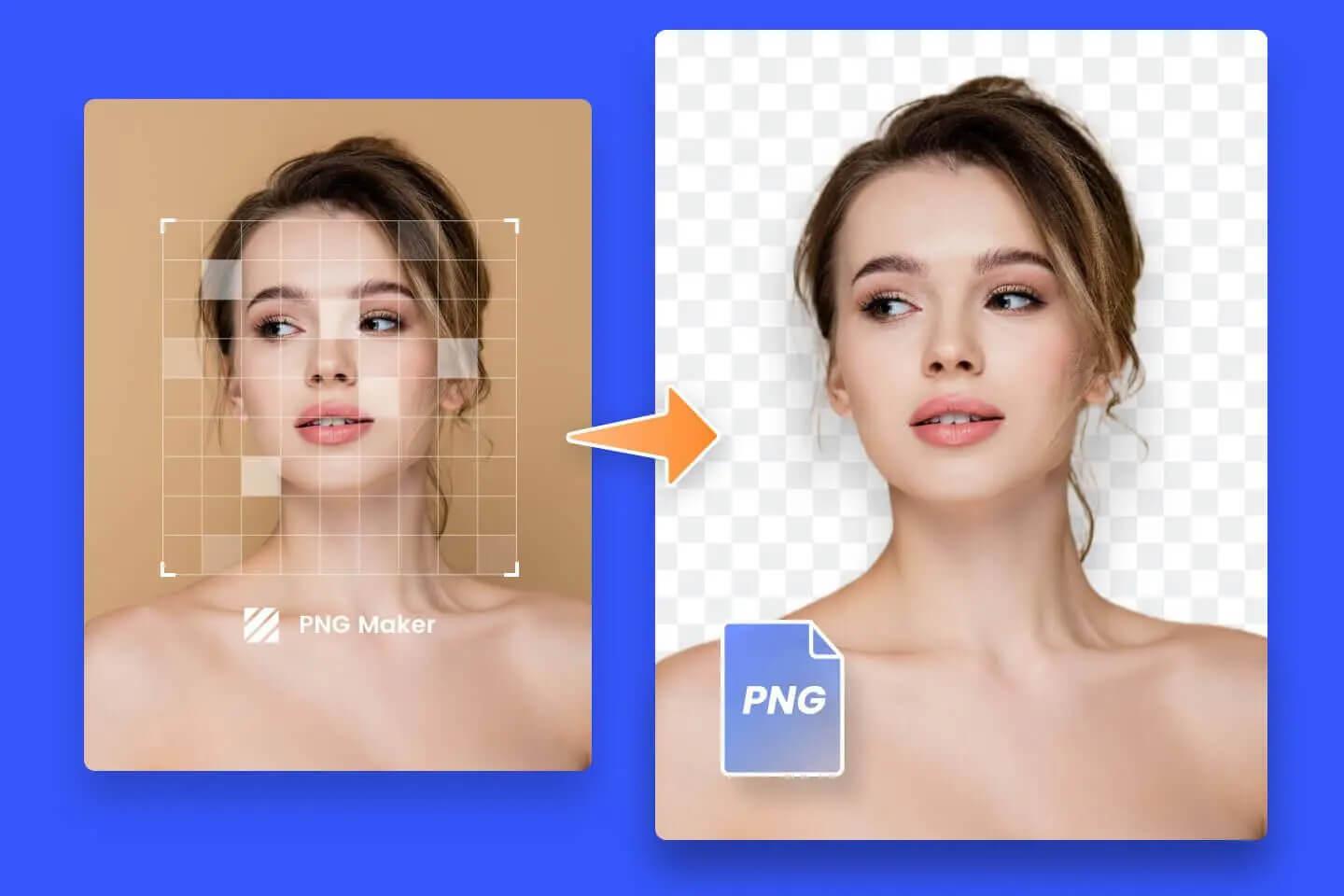 Hacer imagen PNG y convertir imágenes a PNG online gratis | Fotor