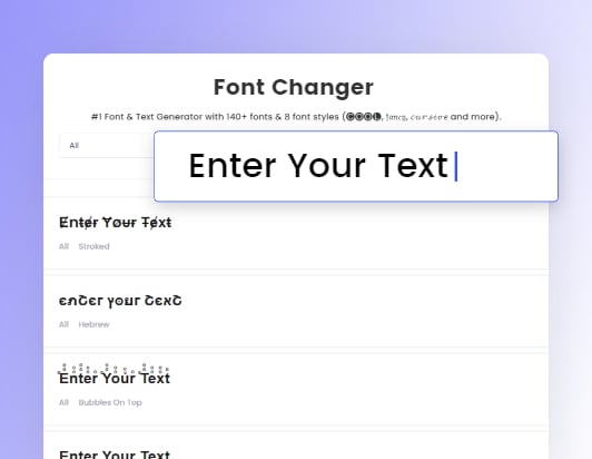 Online Font Changer: Copy and Paste Stylish Fonts for Free