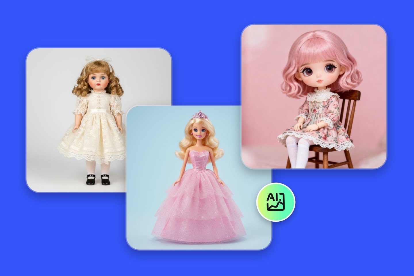 Fotor AI doll generator for multiple styles doll creation