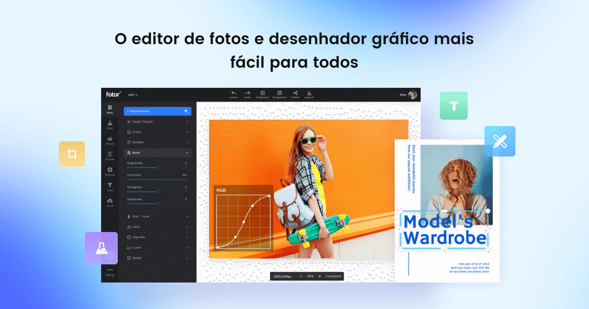 Editor De Fotos: Editor De Imagem & Colagem & Photoshop Online ...