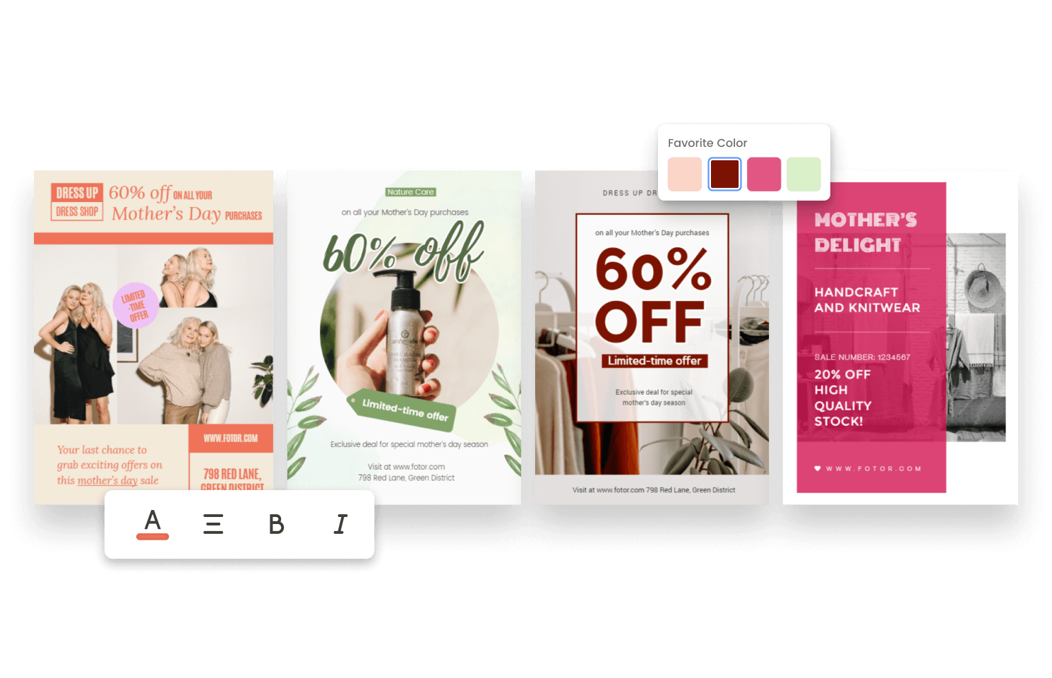 Mothers Day poster banner