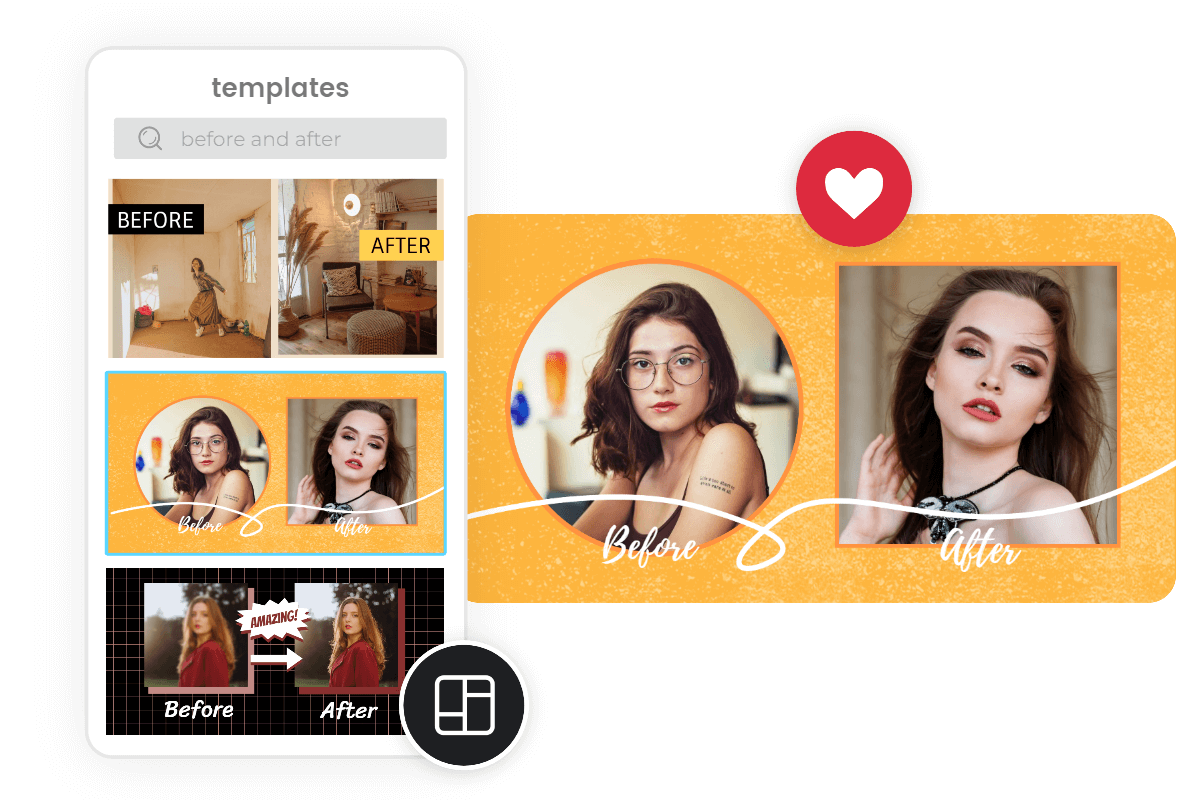 edit photos by Fotor