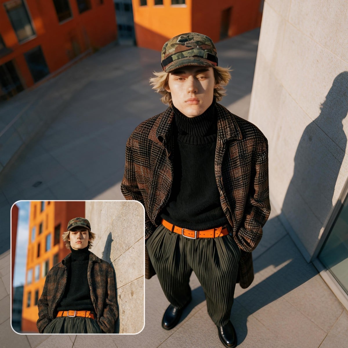 Banner for fotor photo angle change ai feature page desktop