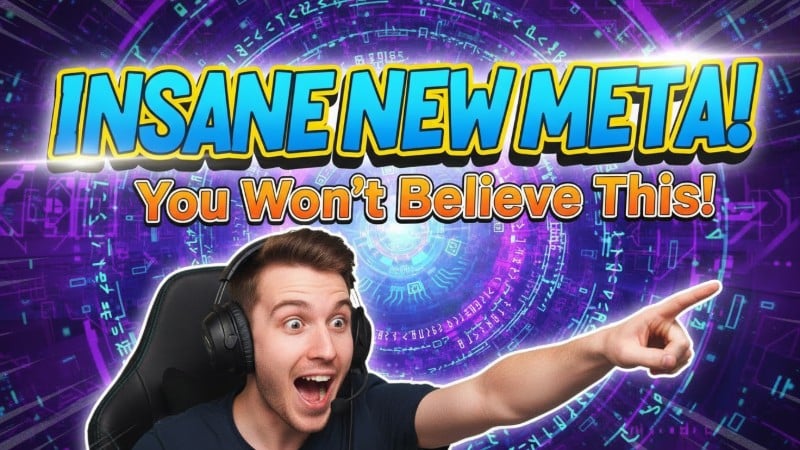 Bold text and outline thumbnail style