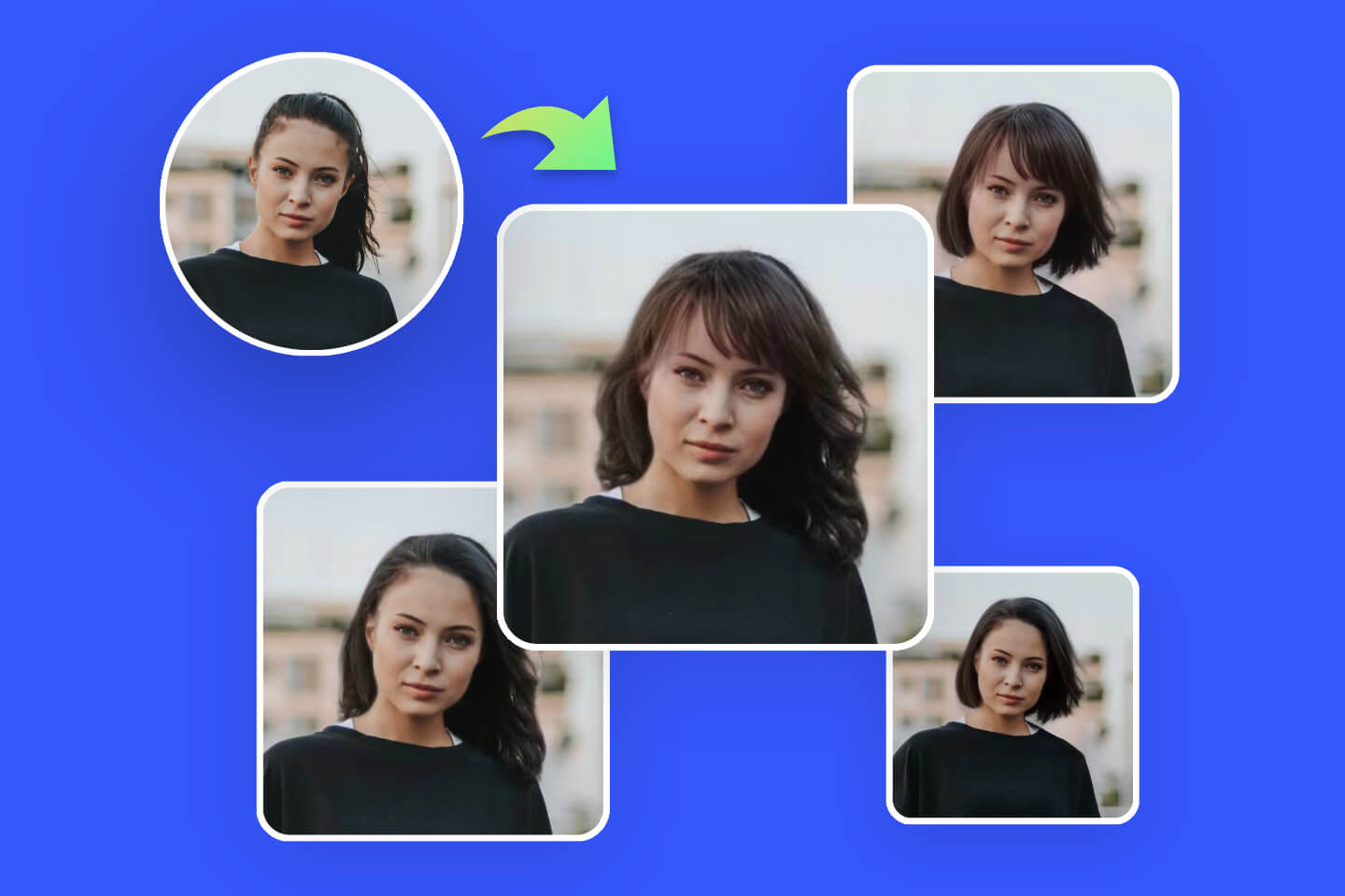 Virtual Hairstyles Try on Virtual Hairstyles Online with AI Fotor