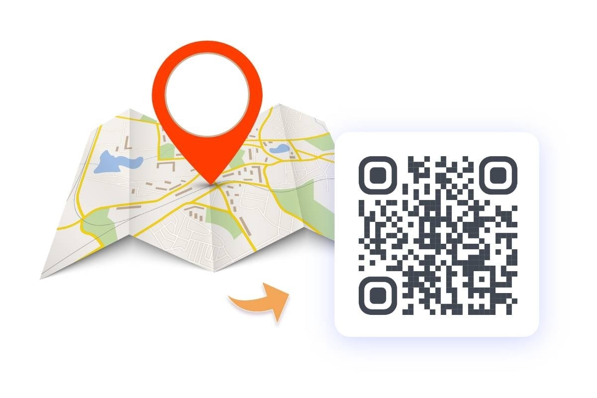 Location QR Code Generator: Create QR Code for Location and Maps | Fotor