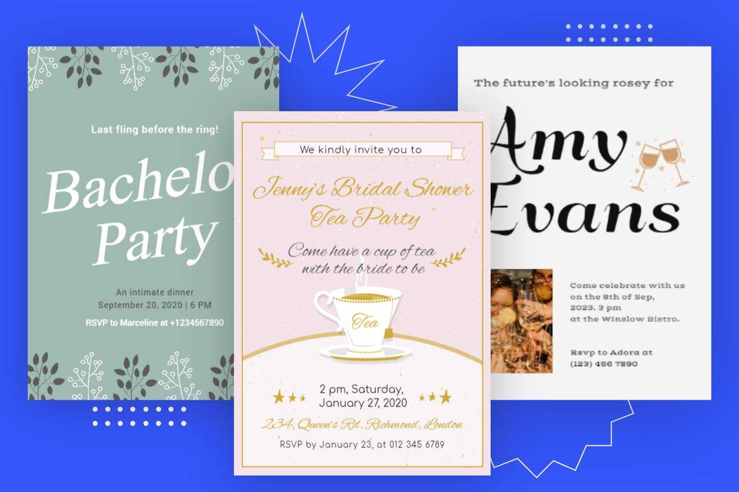 Library Card / Book Theme Shower Invitation Digital File 