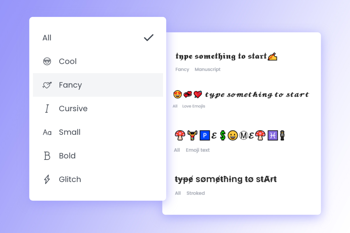 Cool Font Styles Generator