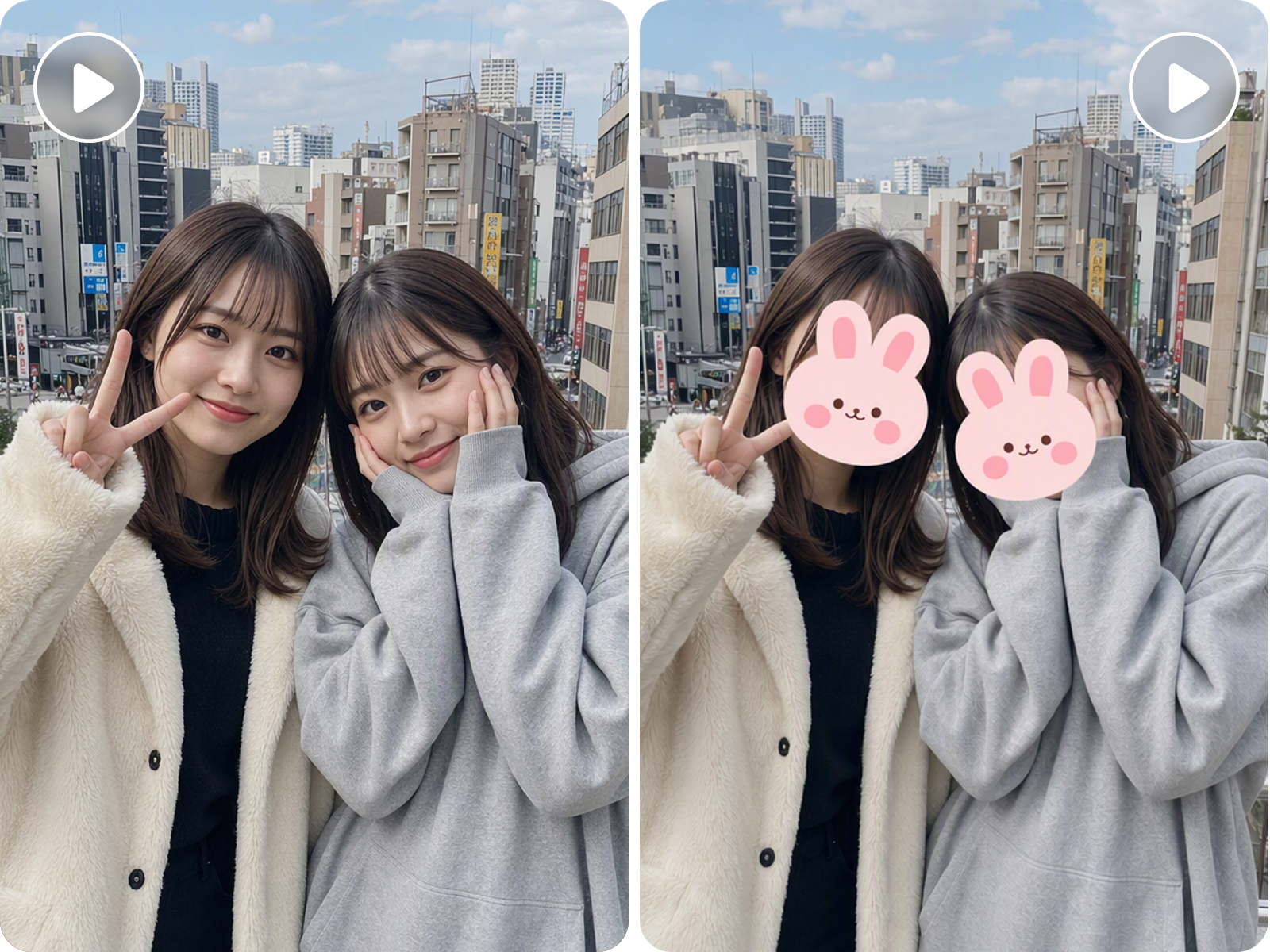 動画顔に合わせて動くスタンプを簡単作成するサイト