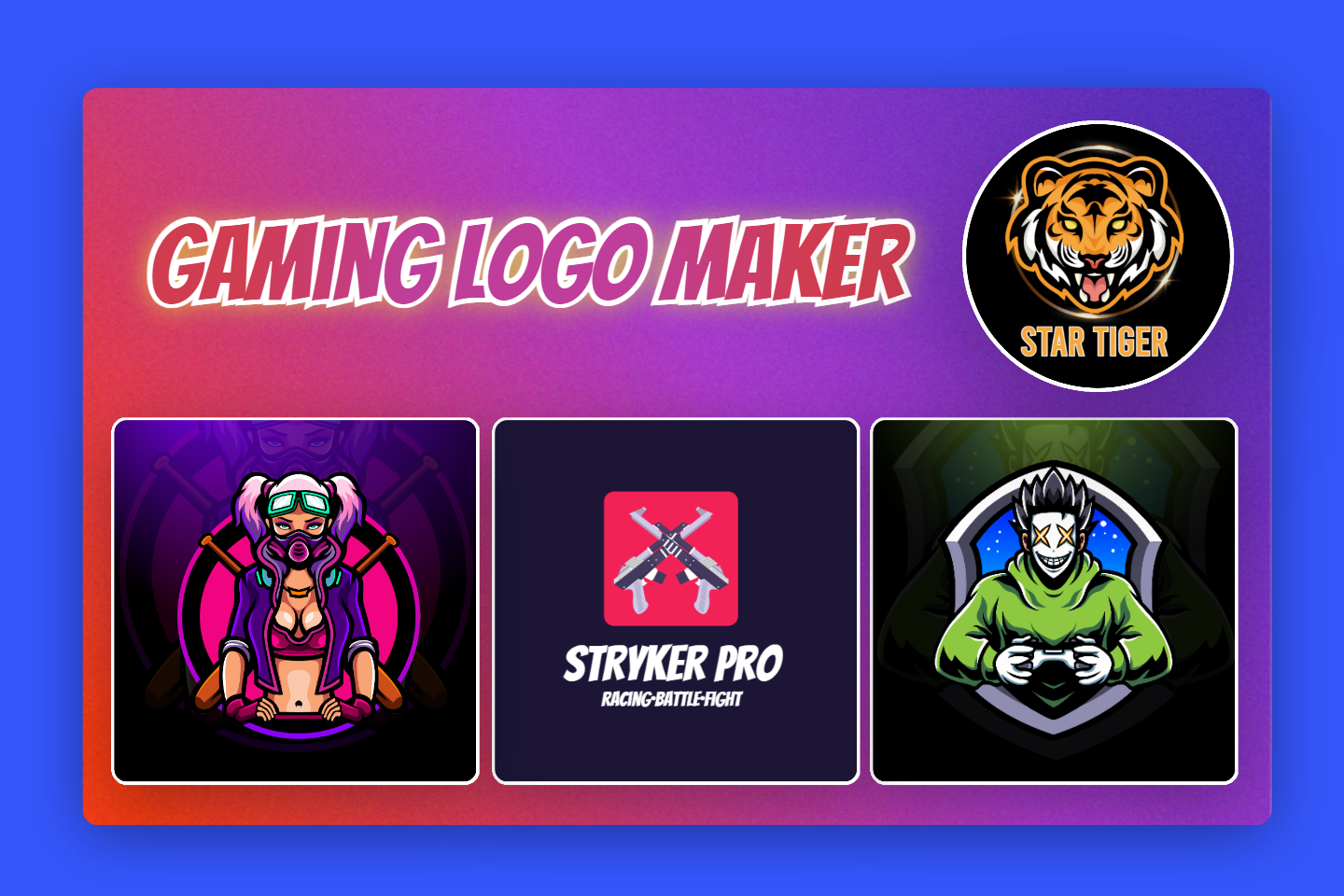 Free Gaming Logo Templates to customize online