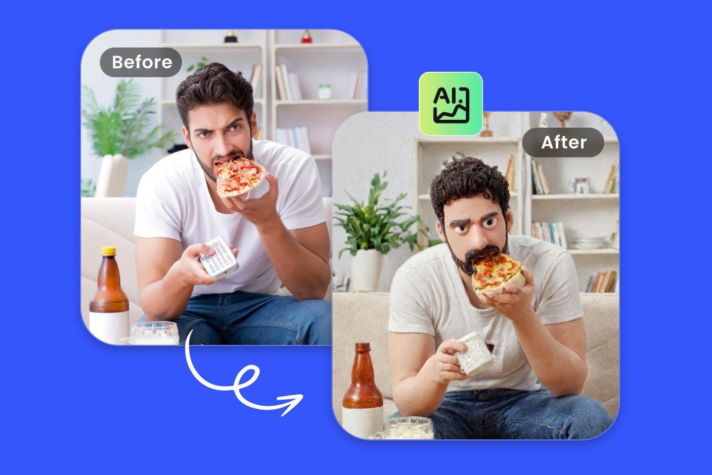 edit photos by Fotor