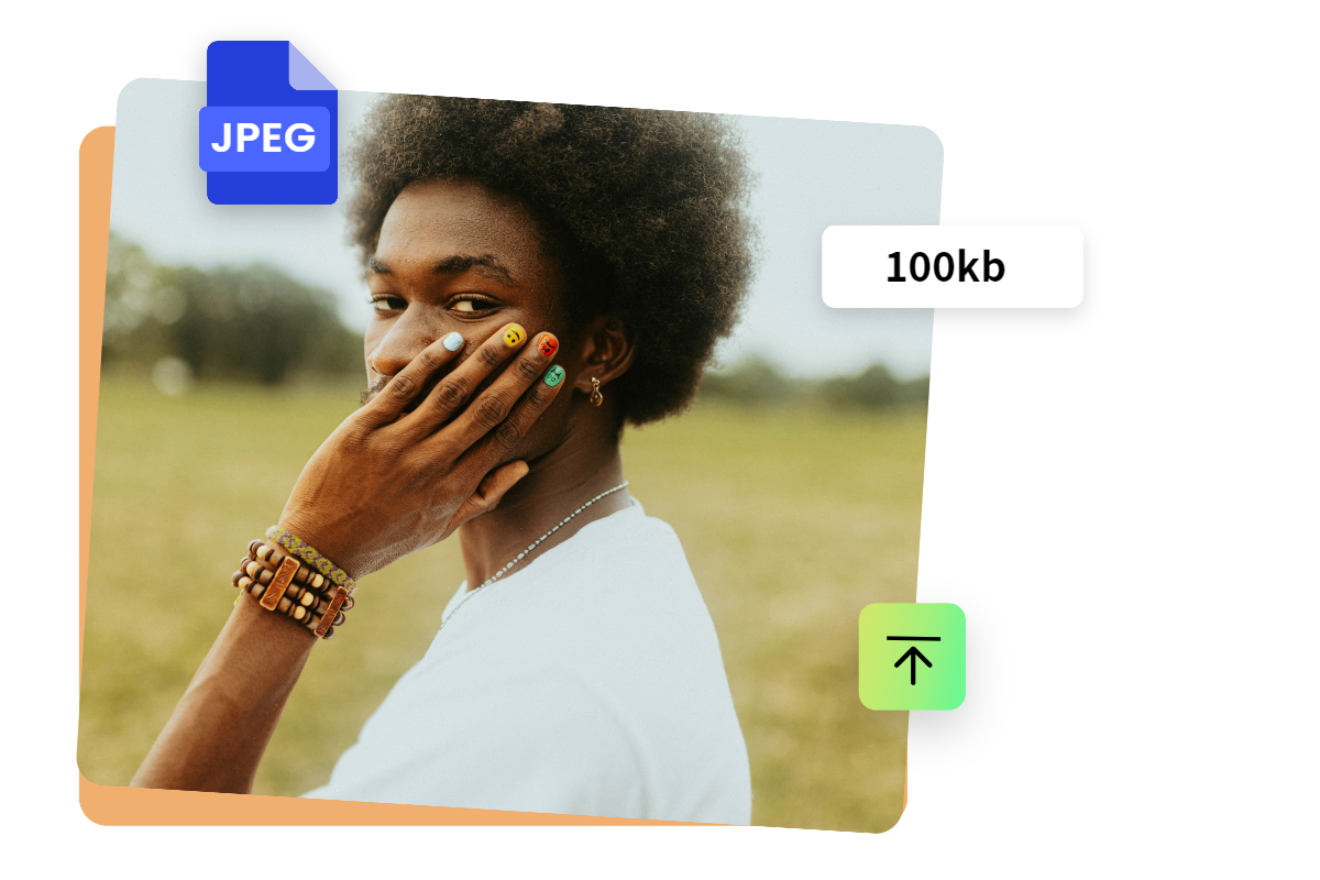 Compress JPEG To 100KB Online For Free Fotor