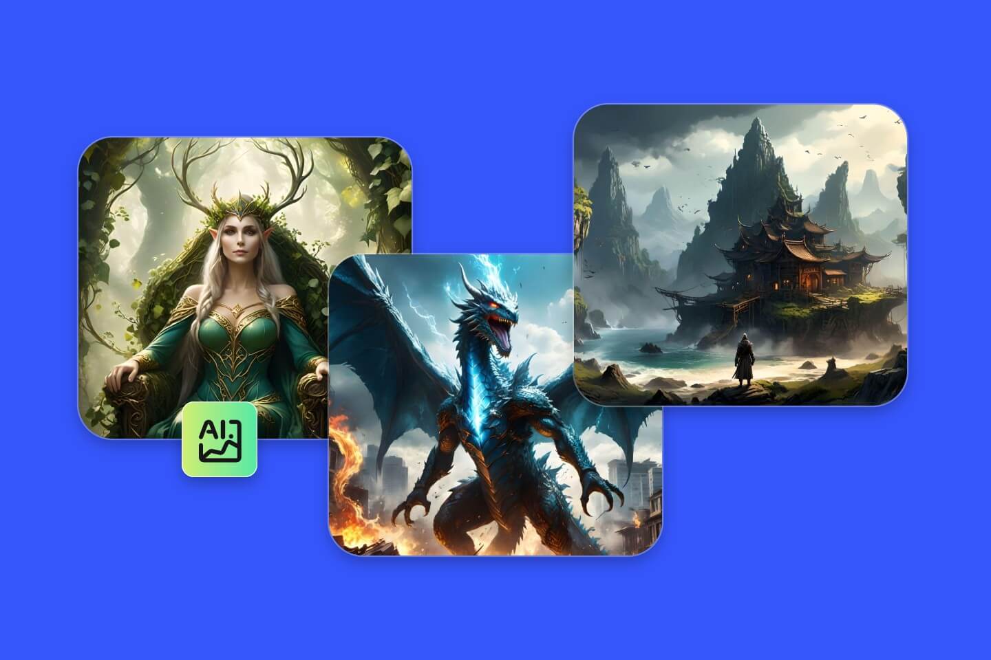Use fotor ai fantasy art generator to generate kinds of ai fantasy art from text