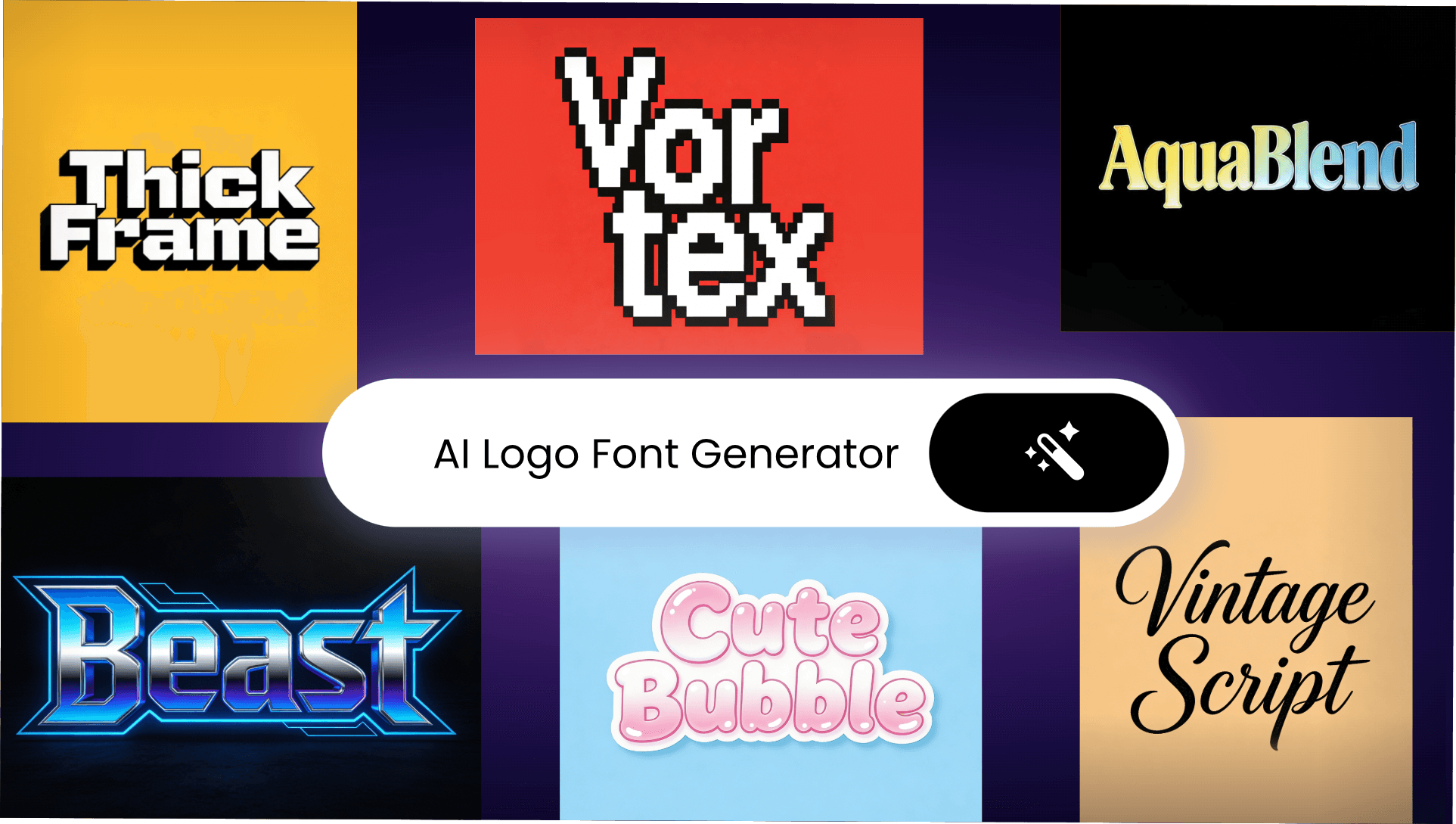 Use fotor ai logo font generator to create different types of font logos