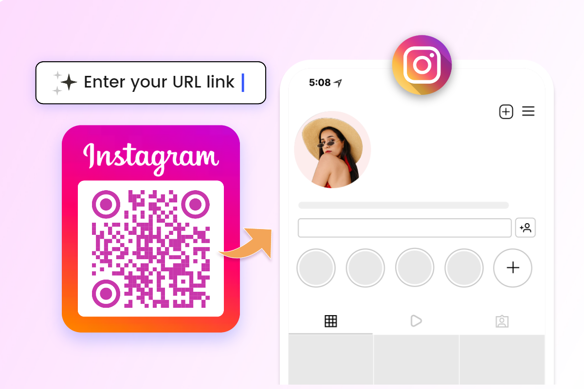 Instagram QR Code Generator: Customize Instagram QR Code for Free | Fotor