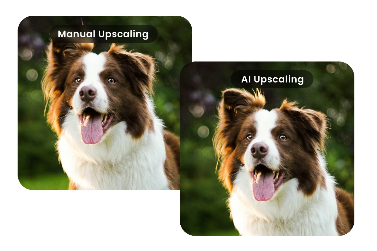 AI Upscaling vs Manual Upscaling