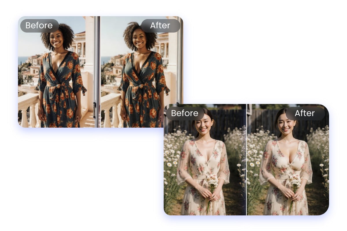 AI breast enlarger suitable for all body types and ethnicities