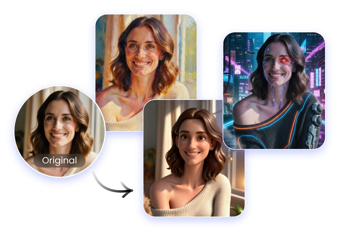 Combina varias fotos de productos en una nueva imagen