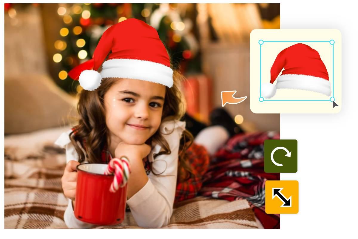 Add Santa Hat to Photo - Free Online Santa Hat Editor | Fotor