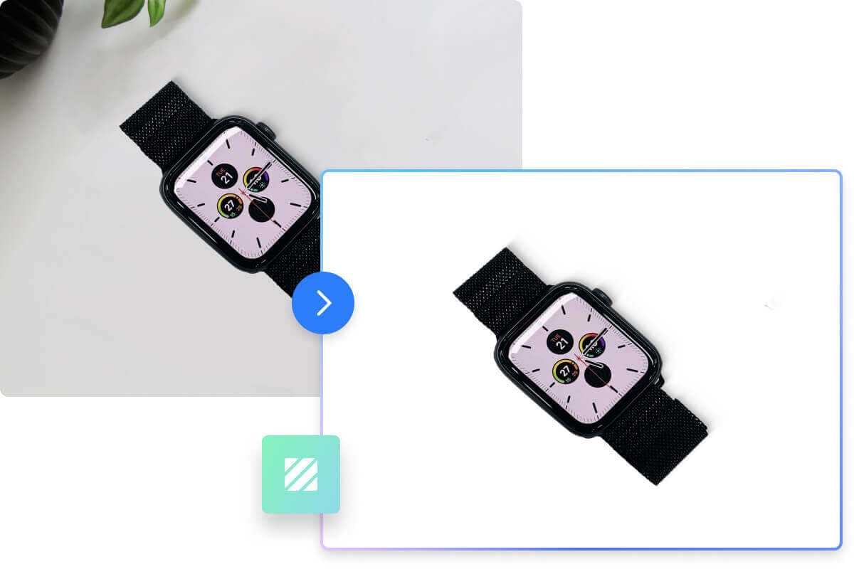 plain white background of watch photos