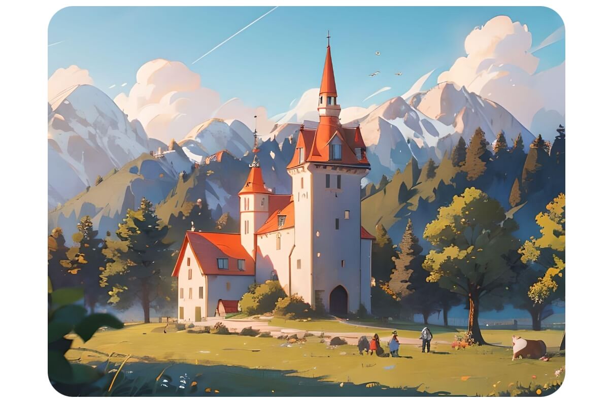 イラストシーン・背景