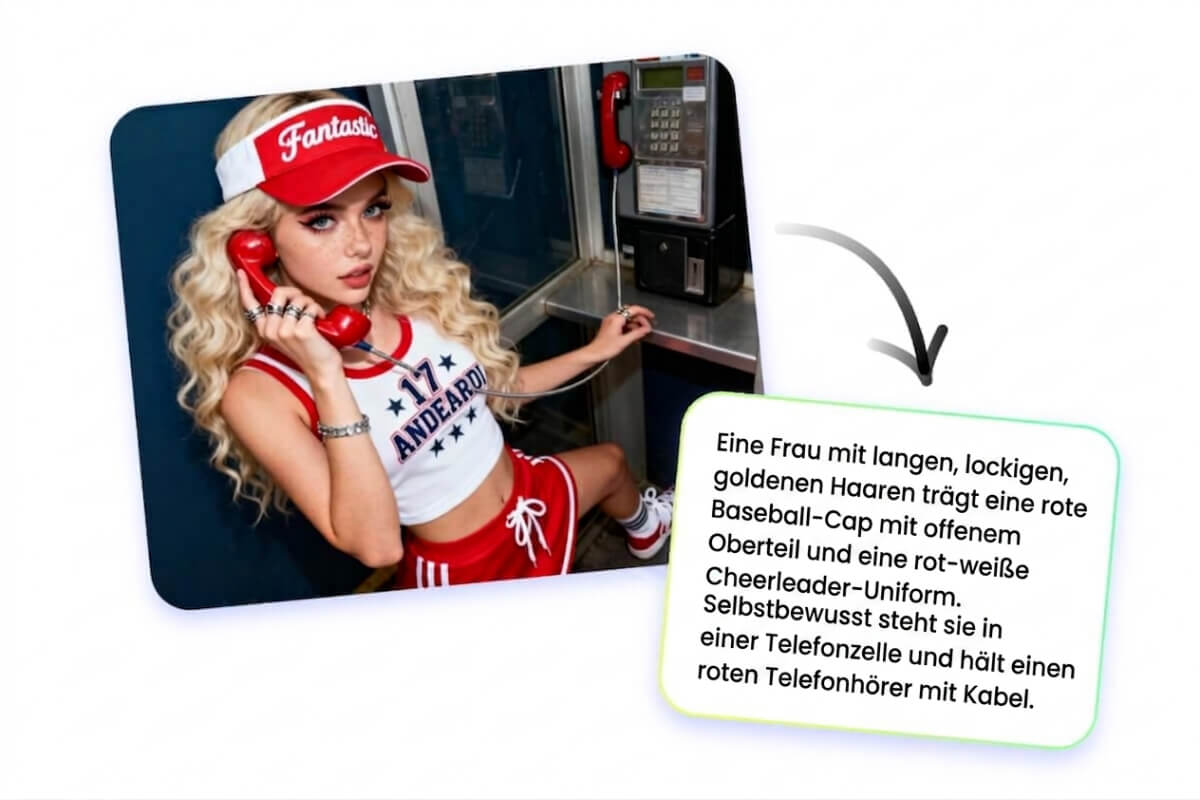 Bild mit nur einem Klick in Textbeschreibung umwandeln