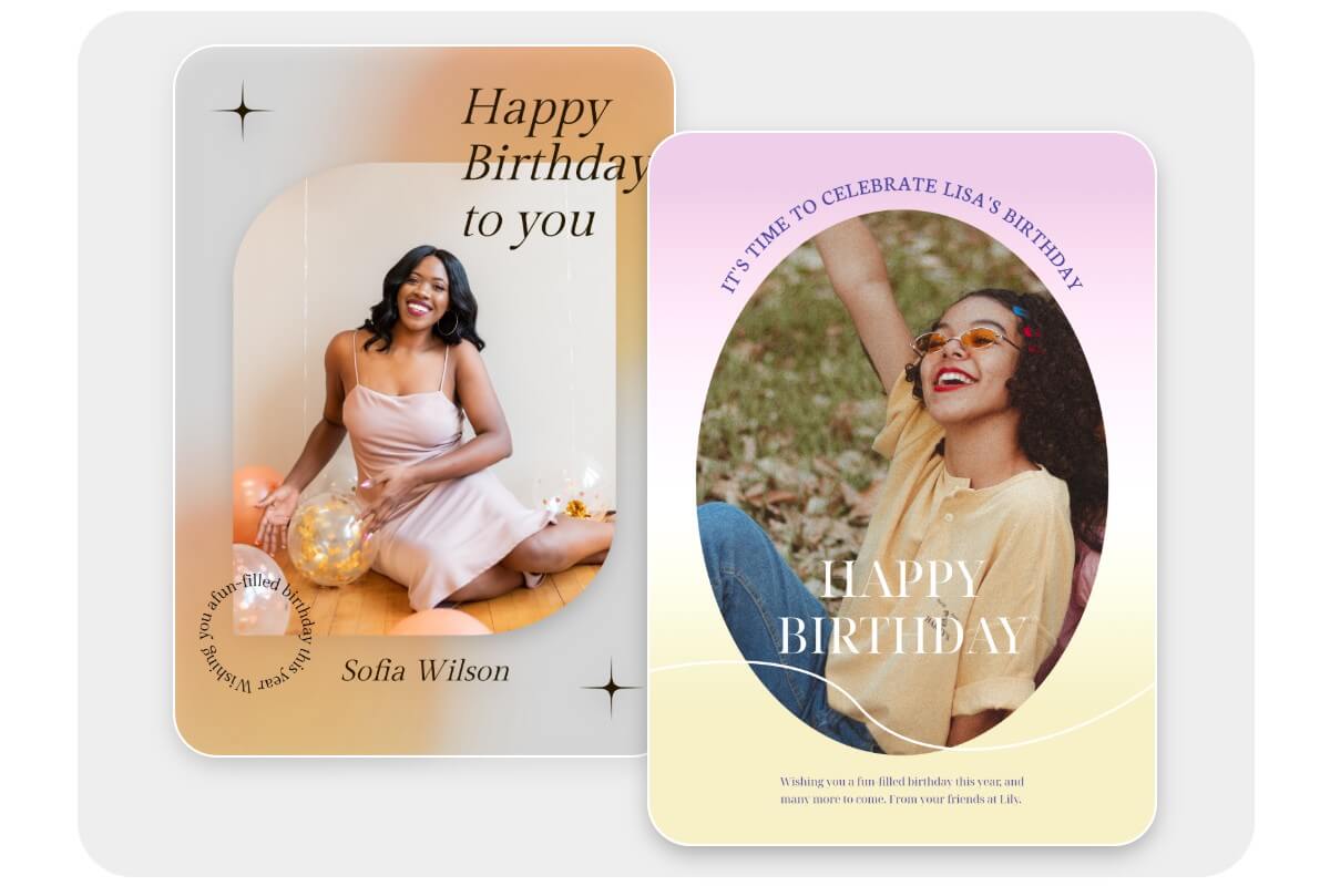 Birthday posters