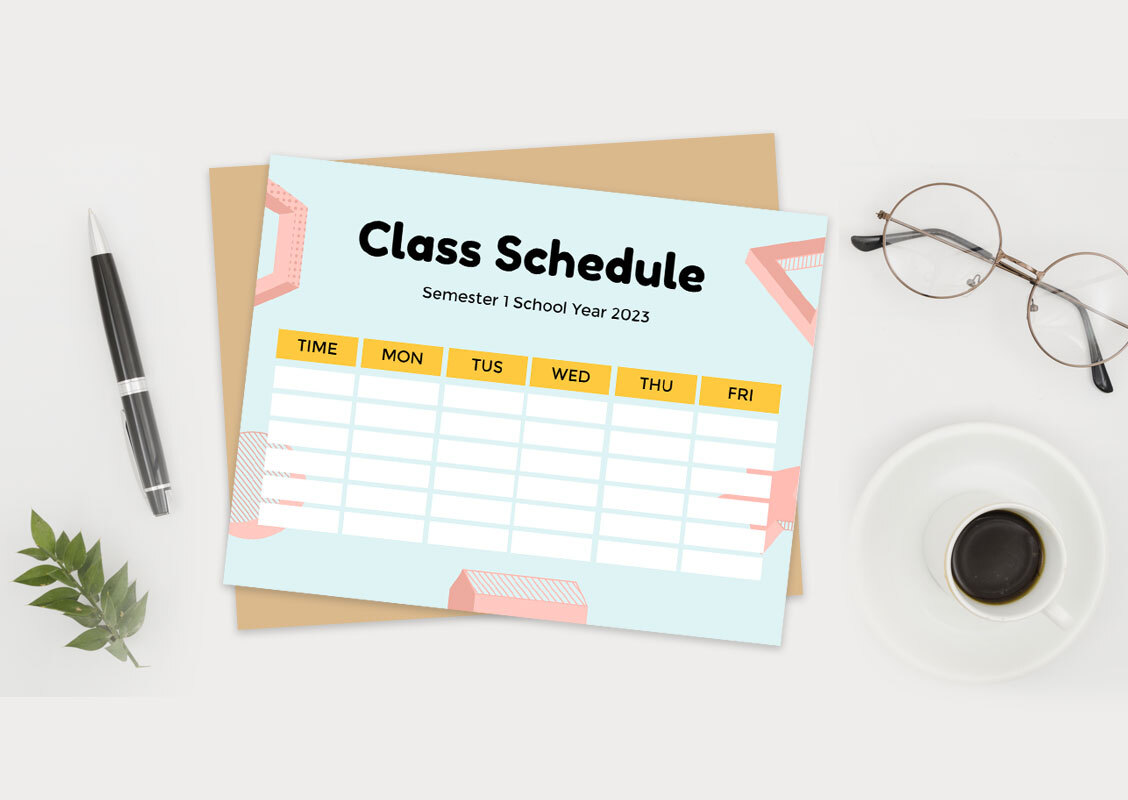 possible class schedule creator