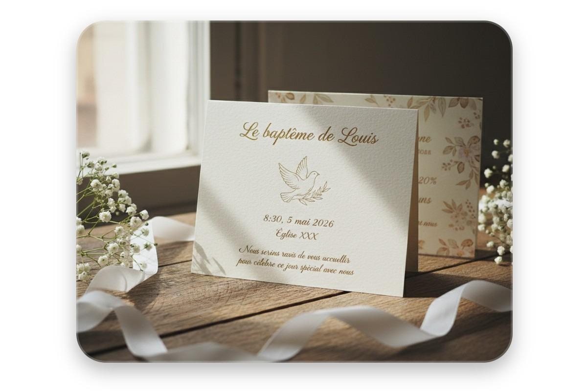 Concevoir un faire part pour célébrer un premier engagement plein de sens