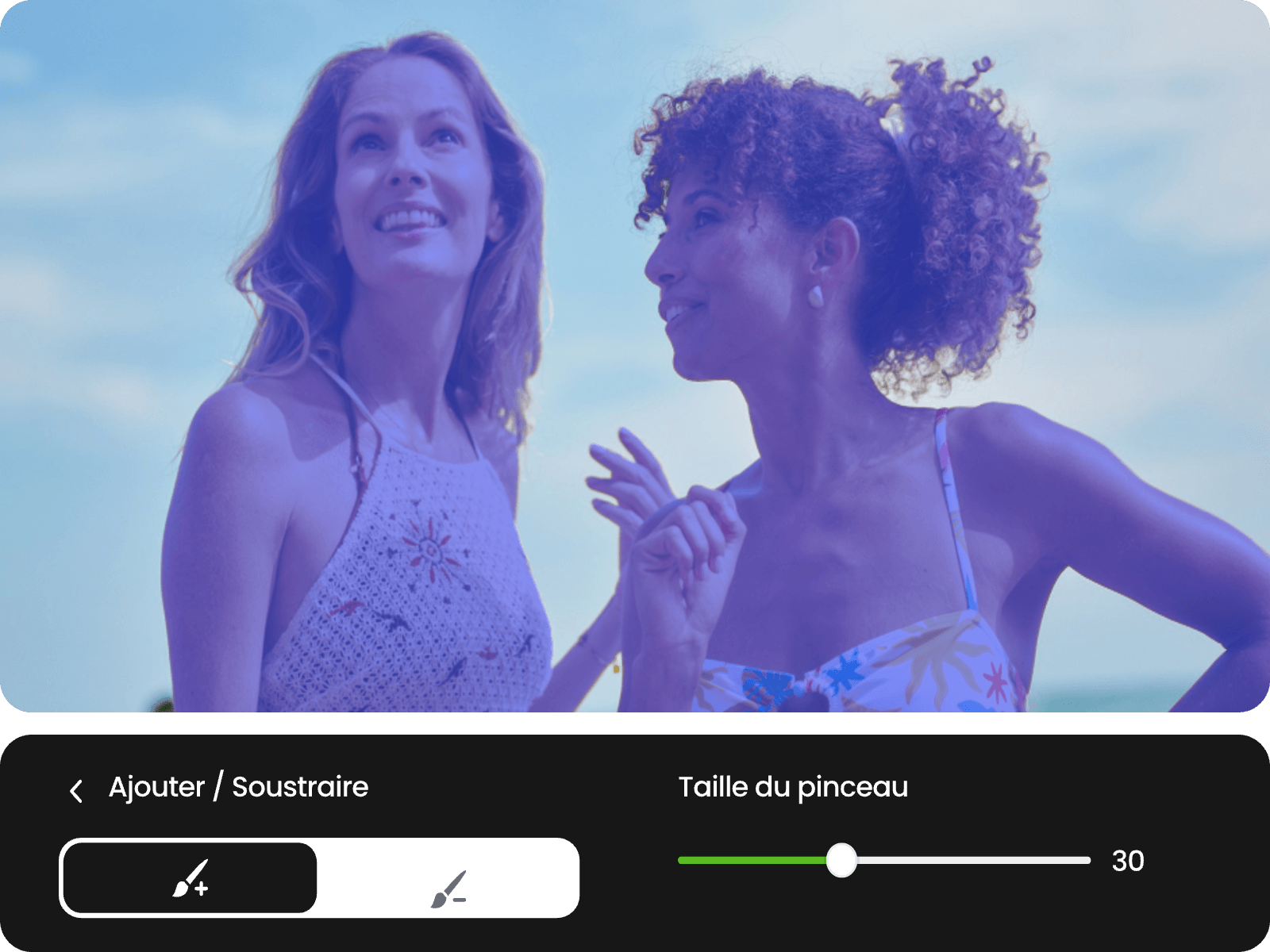 Conserver uniquement les éléments qui vous intéressent