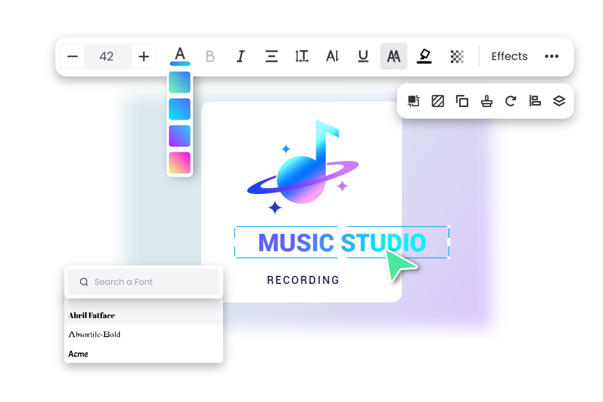 Create and edit a logo online easily with Fotor