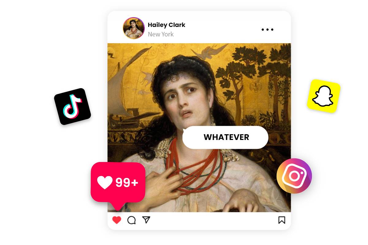 Create hilarious face animations to share on social media
