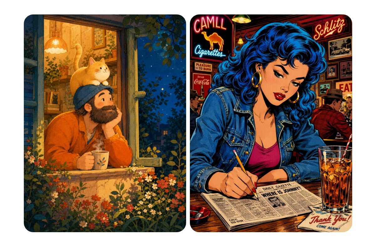 Create illustrations across different stytles with Ideogram AI image generator