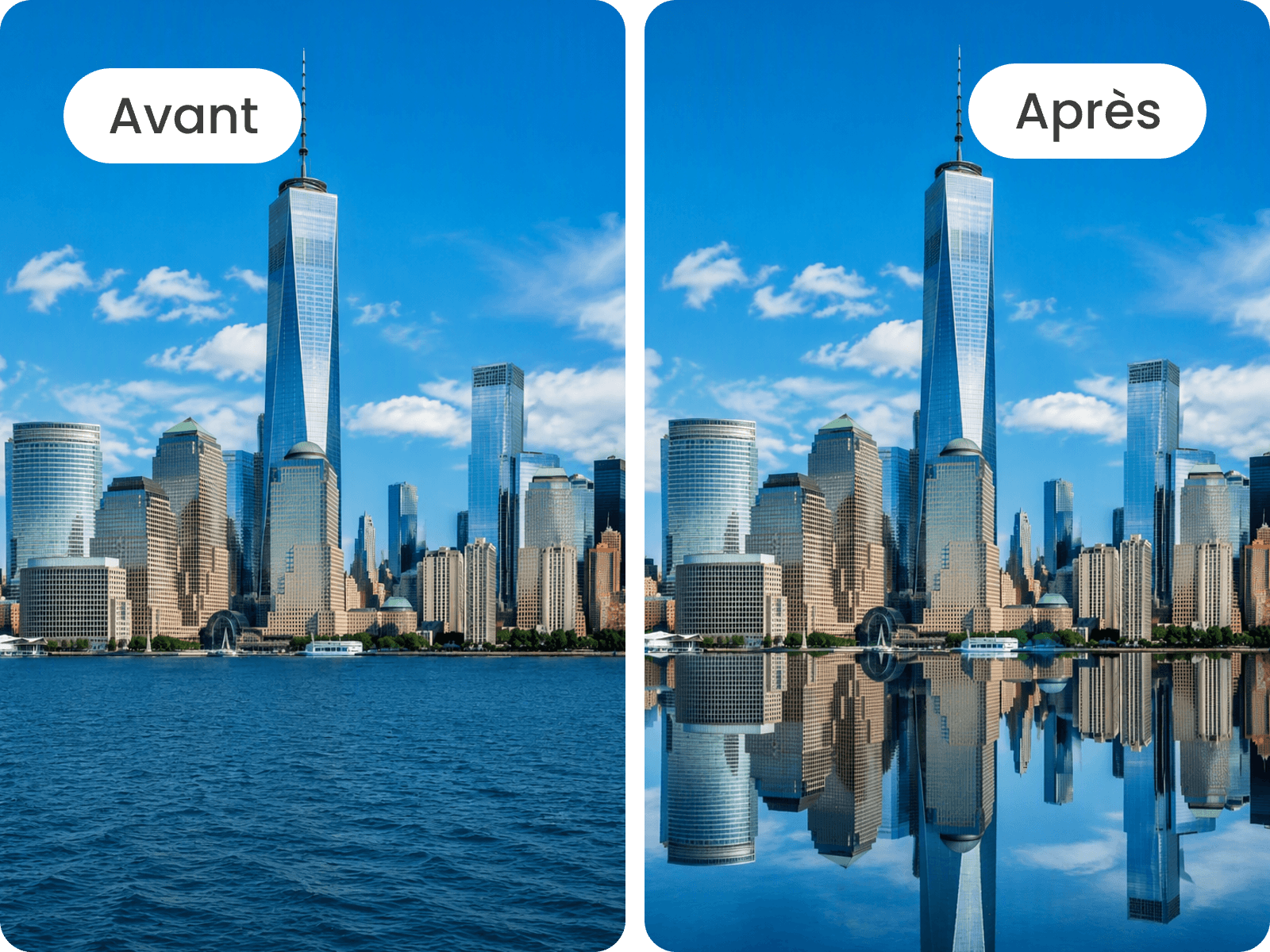 Créer des effets de reflet et de symétrie spectaculaires