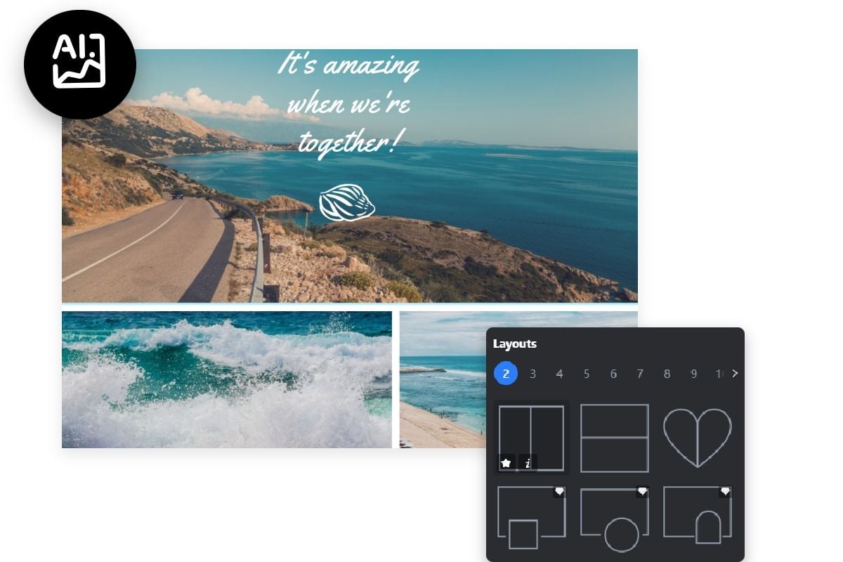 Deux méthodes pour fusionner des photos en ligne