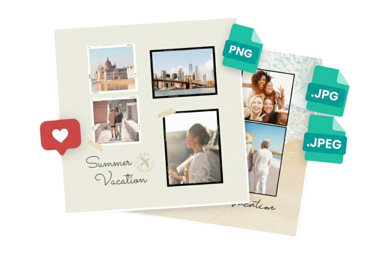 Divers formats pris en charge