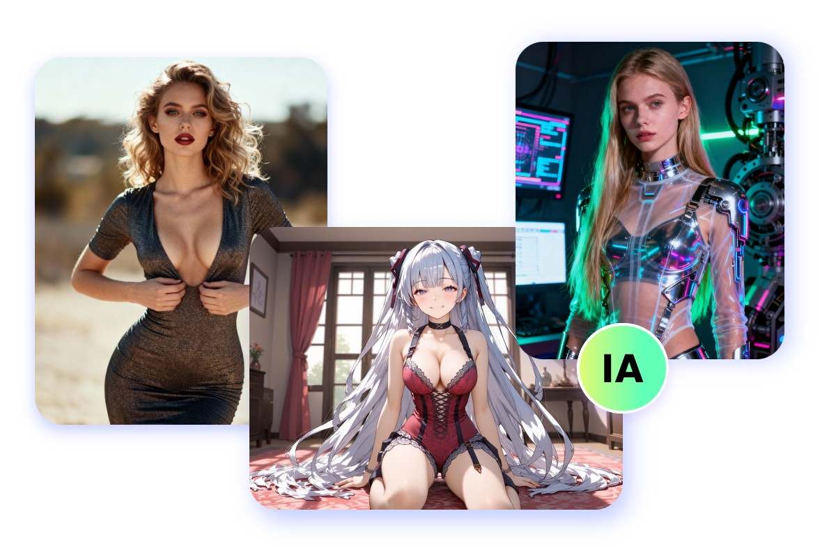 Divers styles artistique sont pris en charge pour la création de votre IA Girl sexy