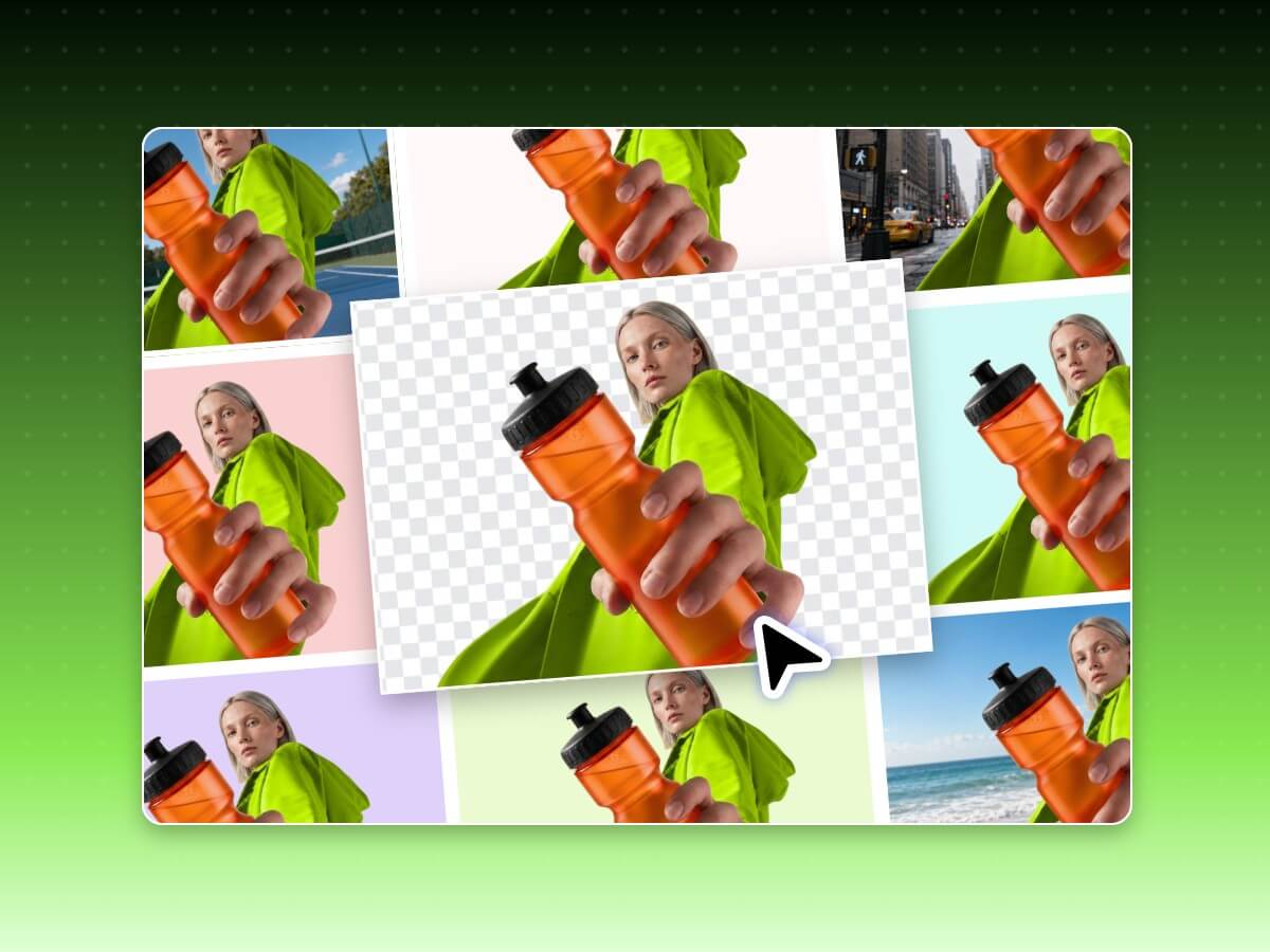 Download PNG image with transparent background or continue editing without leaving Fotor photo background remover