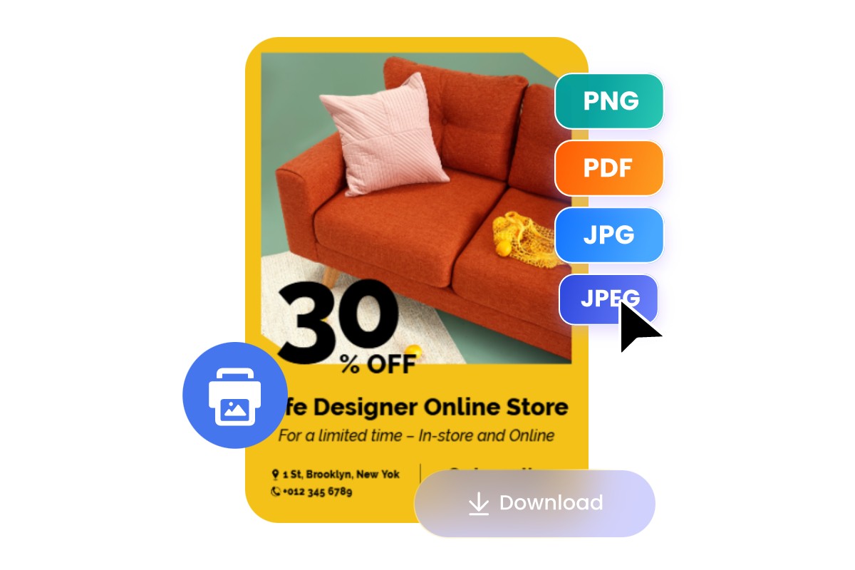 Download poster design in high quality printable file