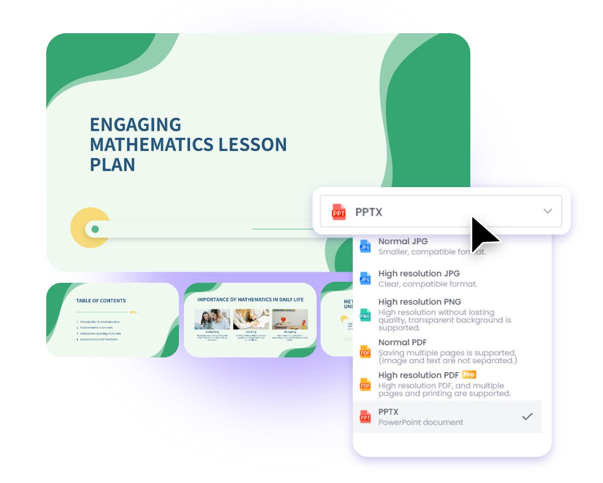 Download your education presentation in PPTX format