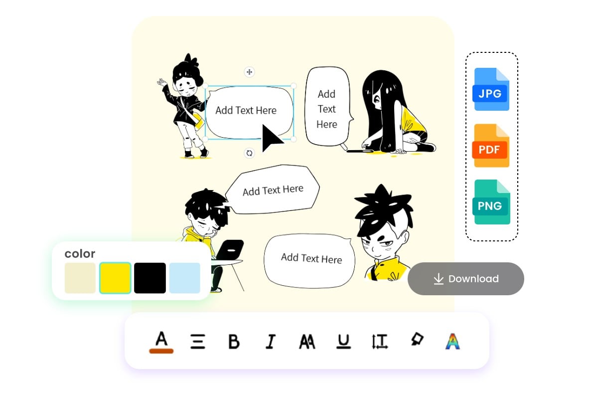 Comic Maker Make A Comic Strip Online Easy Free Fotor Comic Maker Make A Comic Strip Online Easy Free Fotor
