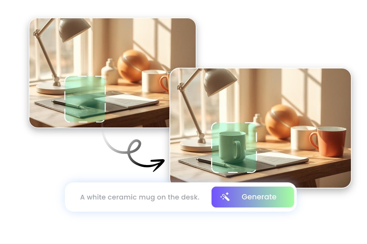 Edit and adjust AI generated image with full control