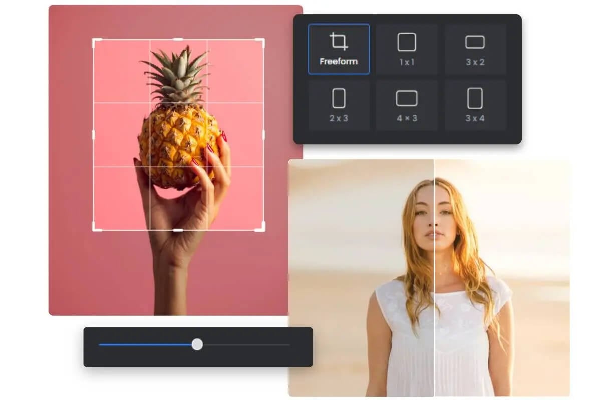 多様な画像編集ツールで簡単に写真を編集します