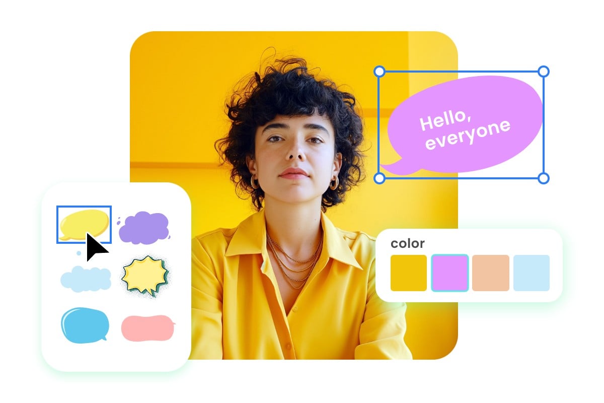 Modifiez et créez une bulle en toute simplicité avec Fotor