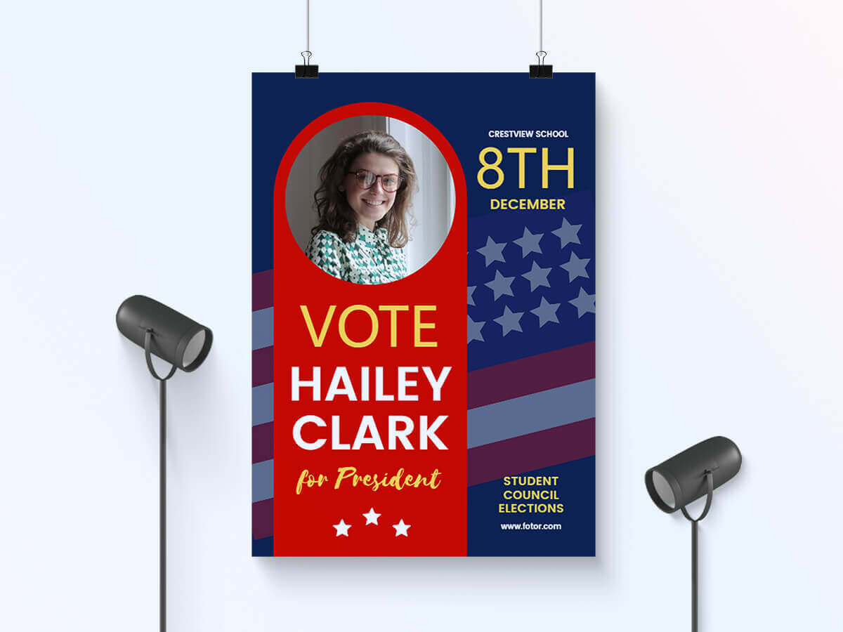 school election posters