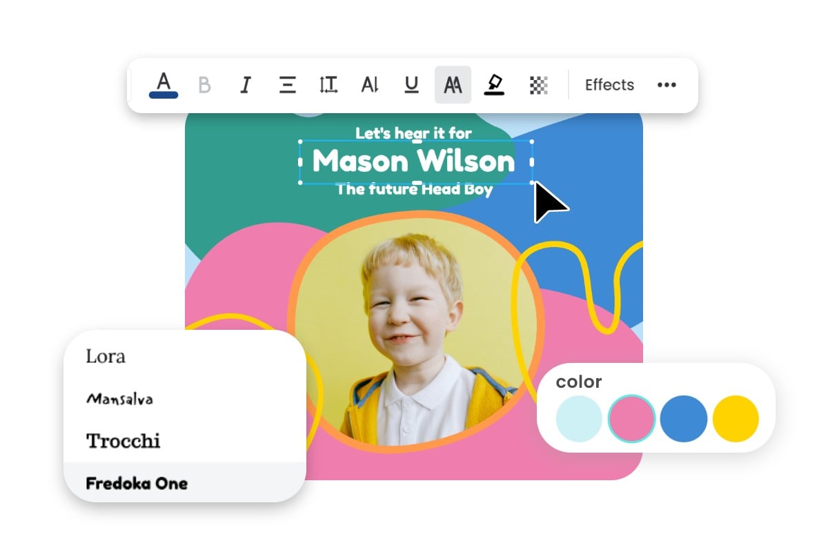 Flexibly Customizable Design Elements