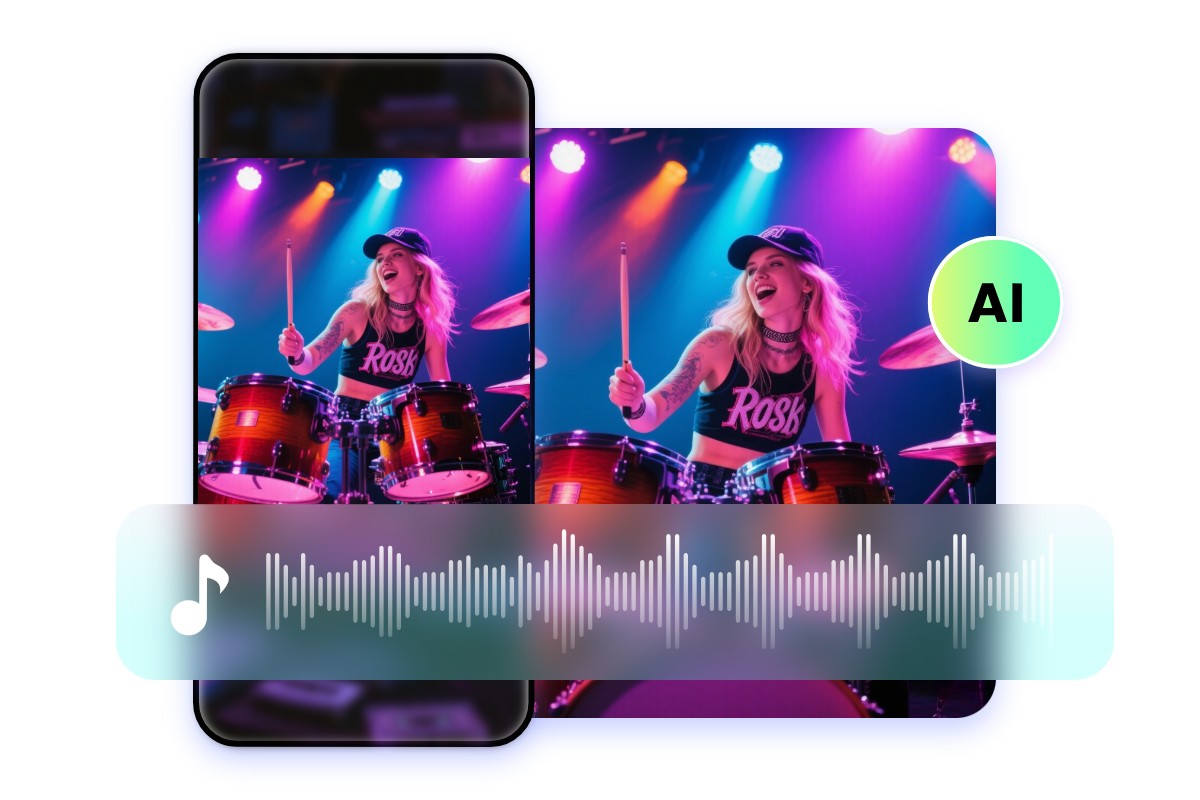 Fotor AI rap song generator app