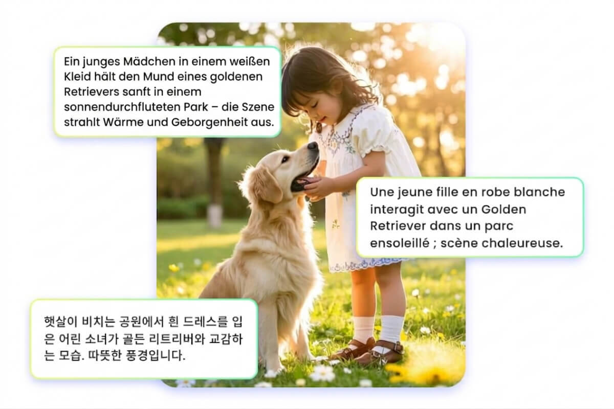 Fotor KI Bild Beschreiber unterstuetzt mehrere Sprachen