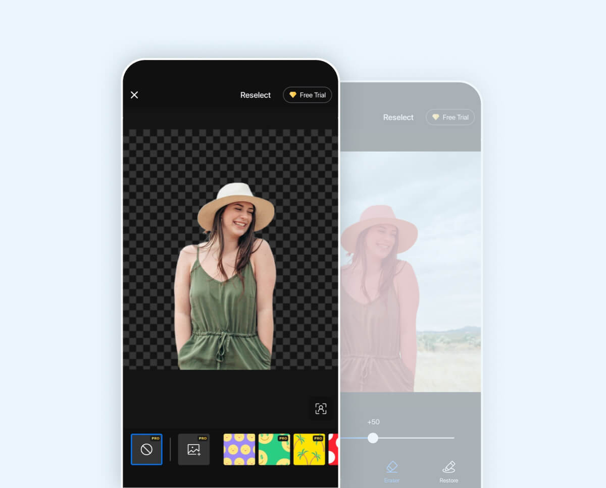 Fotor background remover app