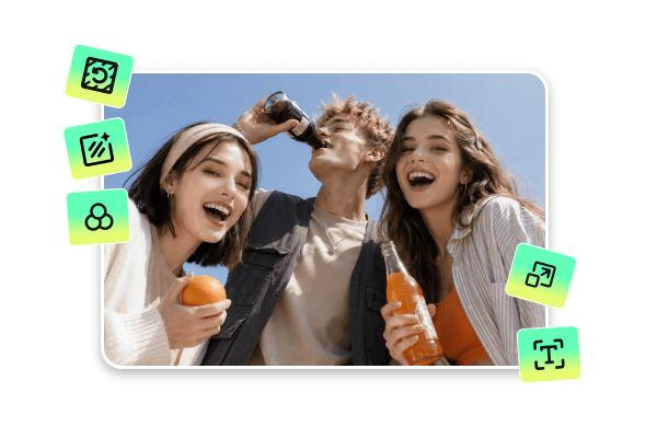Fotor bietet mehr als den Filter Entferner